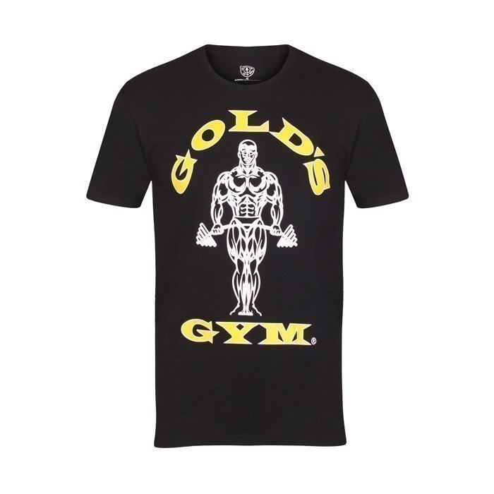 Gold's Gym Muscle Joe Tee black S