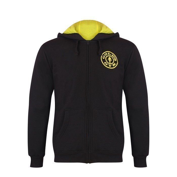 Gold's Gym Muscle Joe Zip Hoodie black M