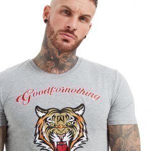 Good For Nothing Rage T-Shirt Harmaa