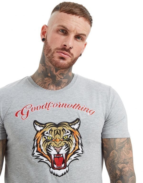 Good For Nothing Rage T-Shirt Harmaa