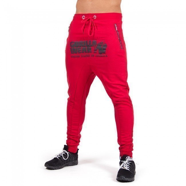 Gorilla Wear Alabama Drop Crotch Red S