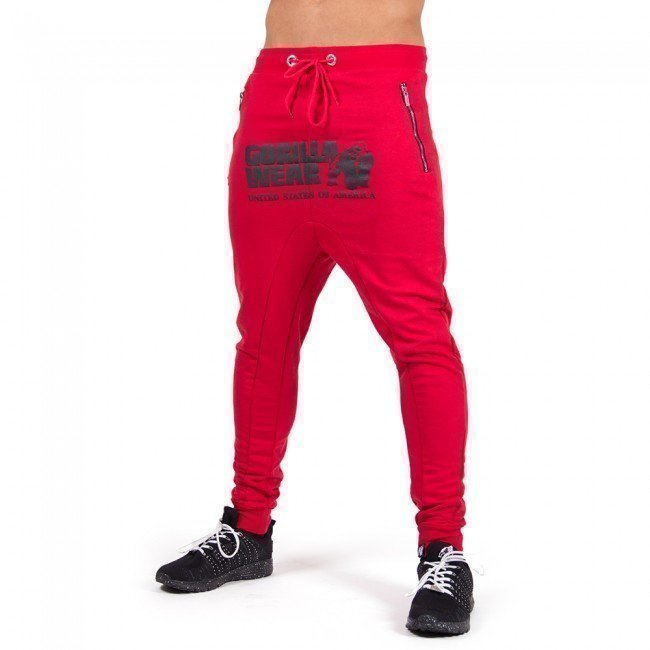 Gorilla Wear Alabama Drop Crotch Red XL