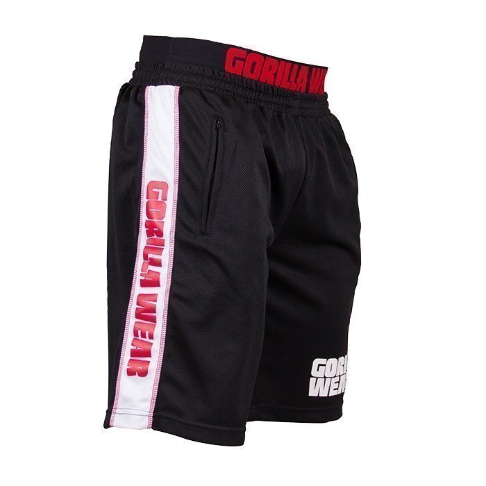 Gorilla Wear California Mesh Shorts black/red