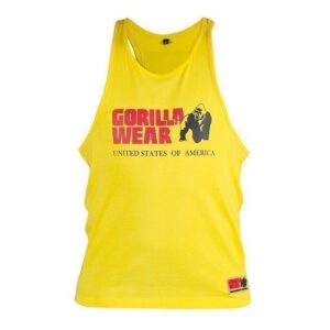 Gorilla Wear Classic Tank Top yellow S