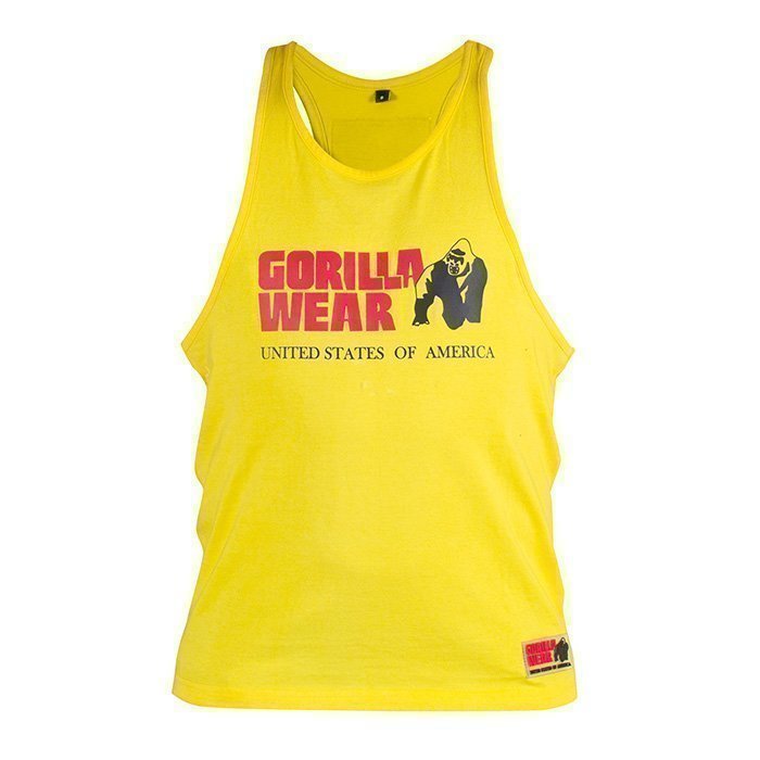 Gorilla Wear Classic Tank Top yellow