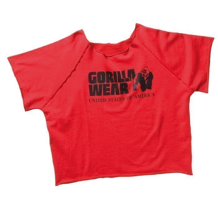Gorilla Wear Classic Workout Top red