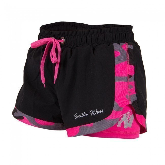 Gorilla Wear Denver Shorts Black/Pink M