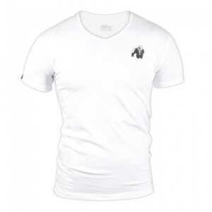 Gorilla Wear Essential V-Neck Tee White M