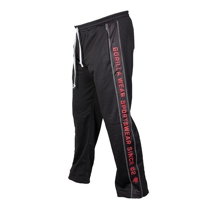 Gorilla Wear Functional Mesh Pants black/red