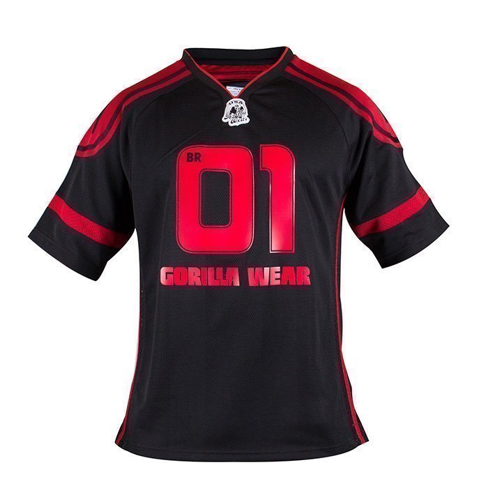 Gorilla Wear GW Athlete Tee black/red L