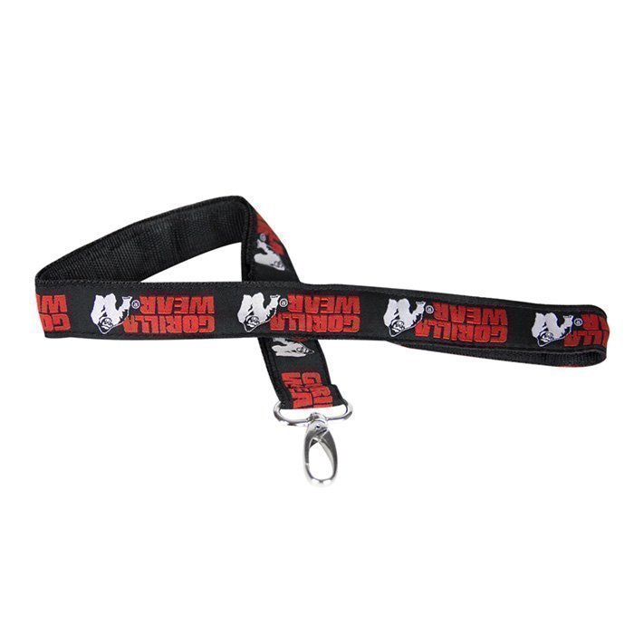 Gorilla Wear GW Lanyard black/red