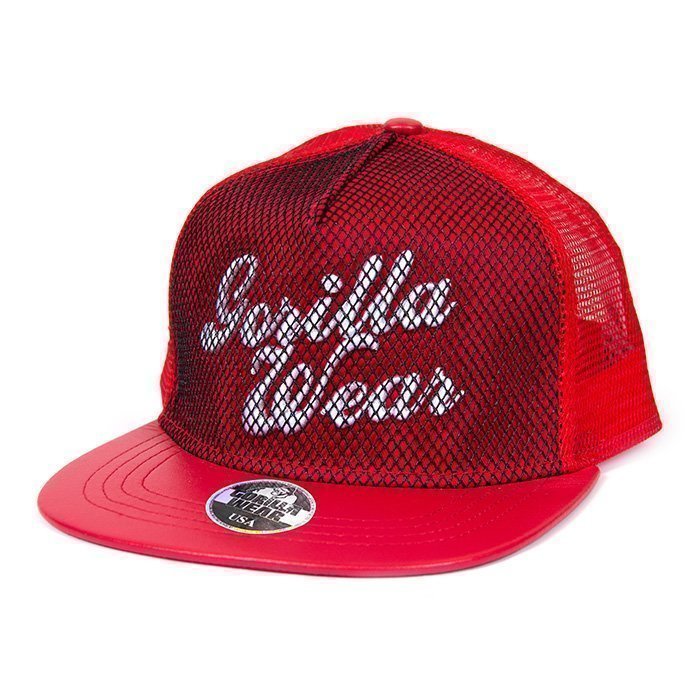 Gorilla Wear Mesh Cap red