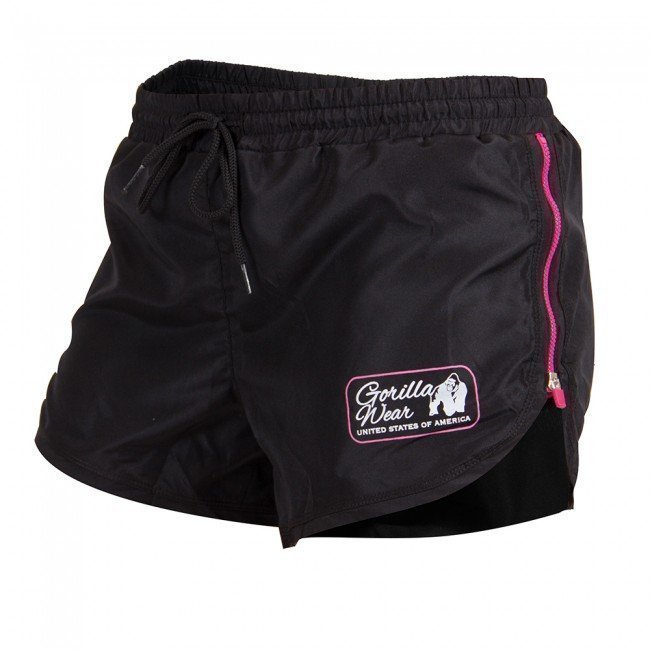 Gorilla Wear New Mexico Cardio Shorts Black/Pink L