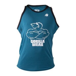 Gorilla Wear Stretch Tank Top blue 2XL/3XL