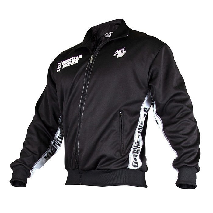 Gorilla Wear Track Jacket black/white L/XL