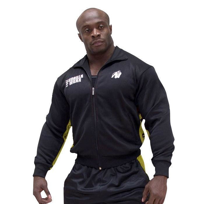 Gorilla Wear Track Jacket black/yellow S/M