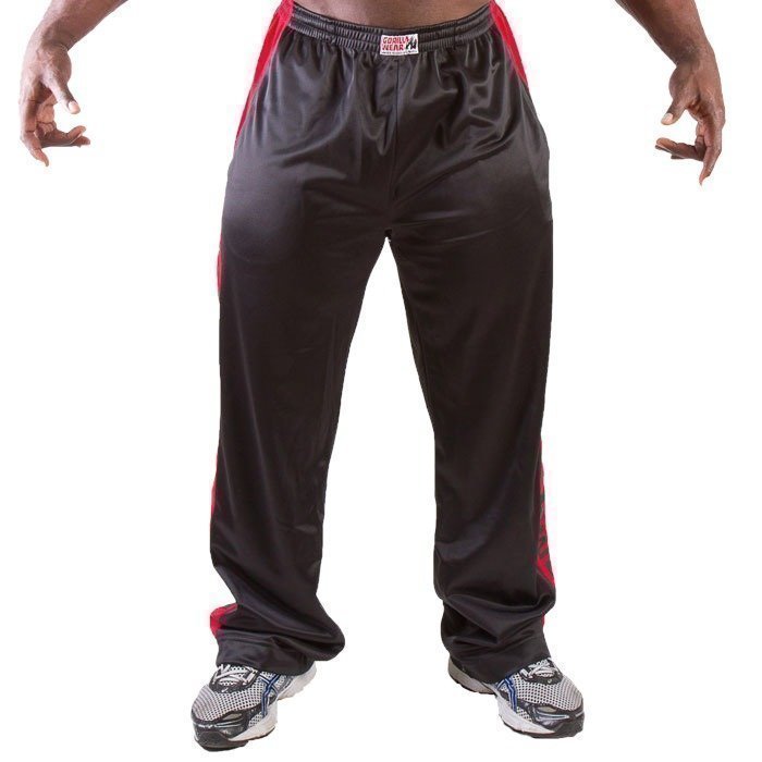 Gorilla Wear Track Pants black/red L/XL