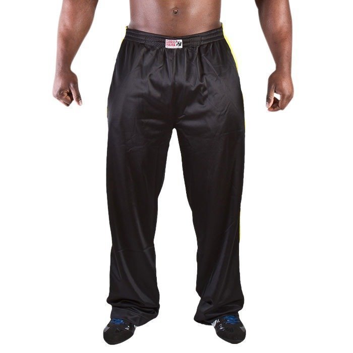 Gorilla Wear Track Pants black/yellow S/M