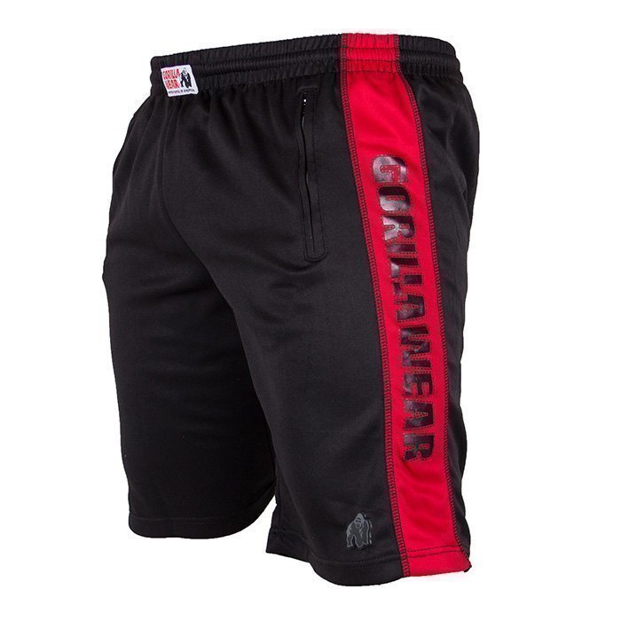 Gorilla Wear Track Shorts black/red L/XL