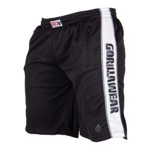 Gorilla Wear Track Shorts black/white S/M