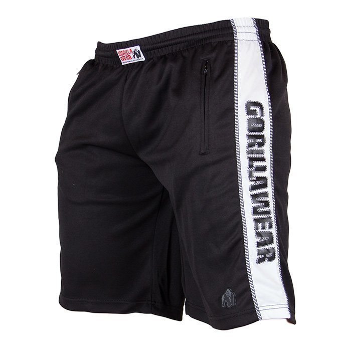 Gorilla Wear Track Shorts black/white XXL/XXXL