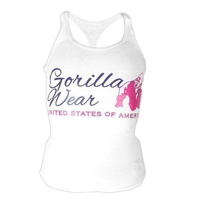 Gorilla Wear Women's Classic Tank Top white L