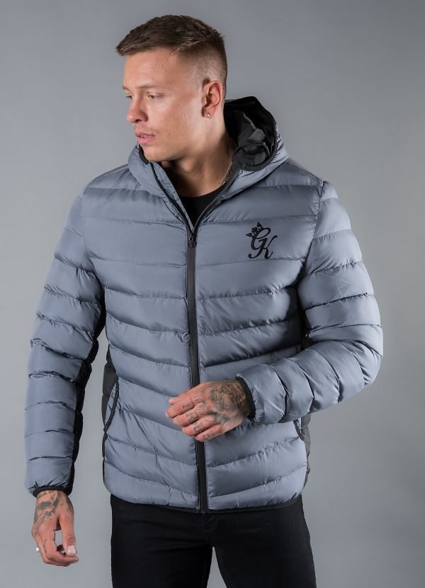 Gym King Bubble Jacket Harmaa