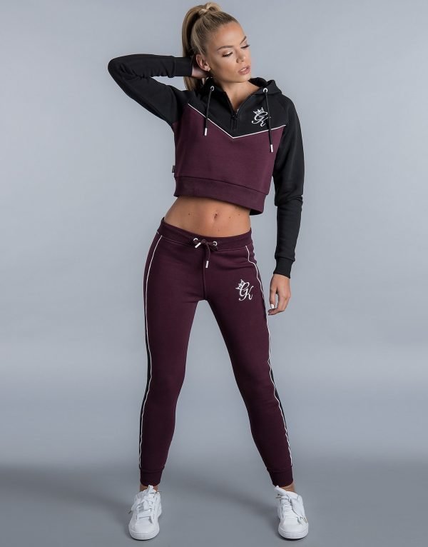 Gym King Chevron Track Pants Violetti