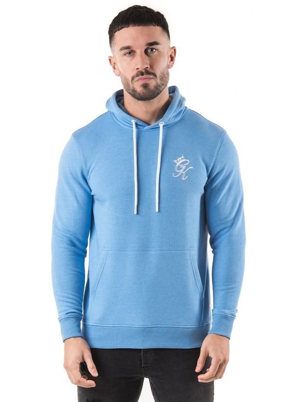 Gym King Fleece Overhead Hoodie Sininen