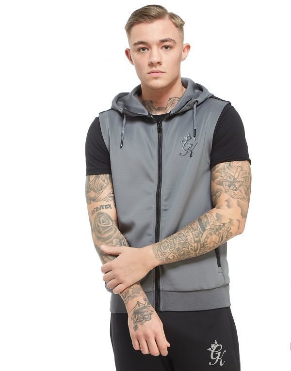 Gym King Poly Gilet Steel