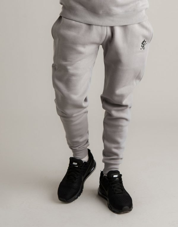 Gym King Small Logo Track Pants Harmaa