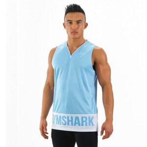 Gymshark Court Jersey Blue/White