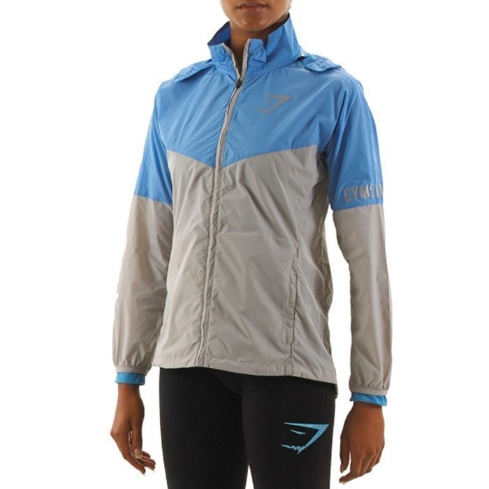 Gymshark Fit Hydra Running Jacket Powder Blue M