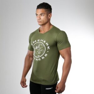 Gymshark Fitness Gym Tee Khaki