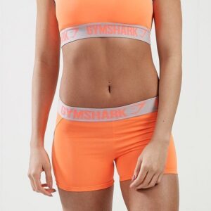 Gymshark Form Shorts Coral/Grey M