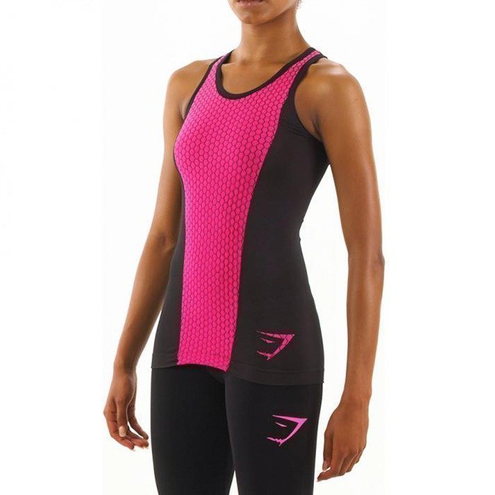 Gymshark HexTank Top Cerise M