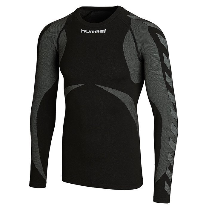 Hummel Baselayer Jersey Longsleeve Black/Dark grey M/L