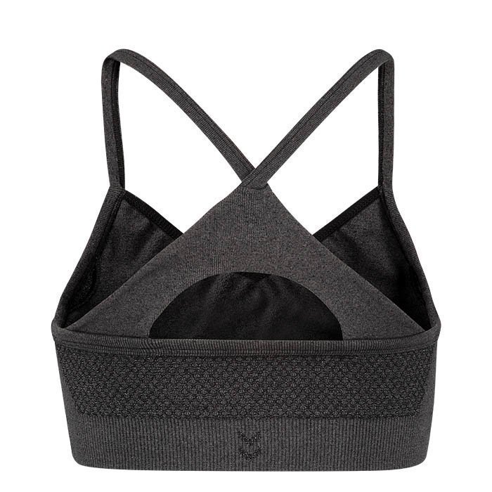 Hummel Caja Seamless Sports Top Black Melange M/L