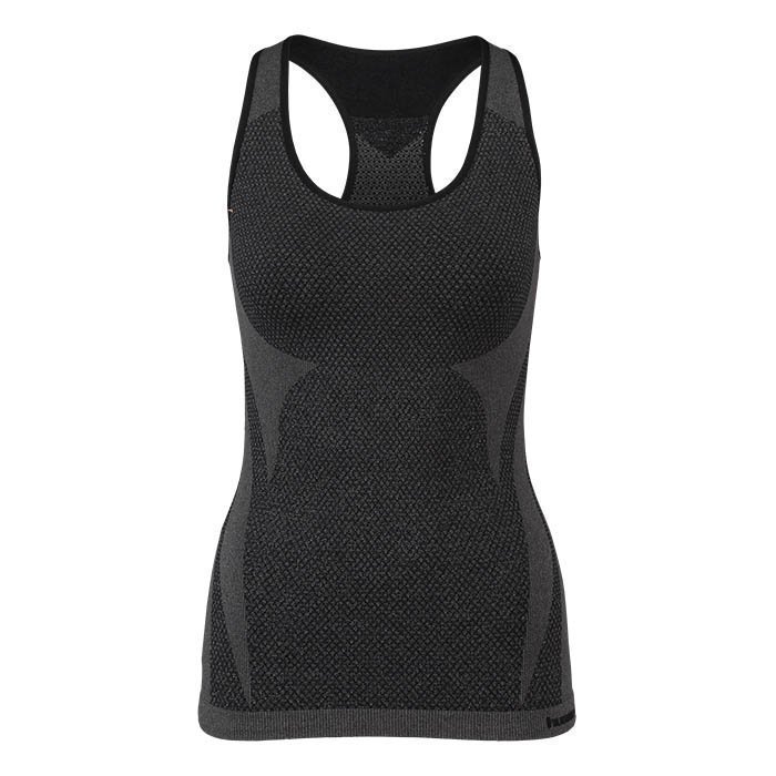 Hummel Caja Seamless Top Black Melange M/L