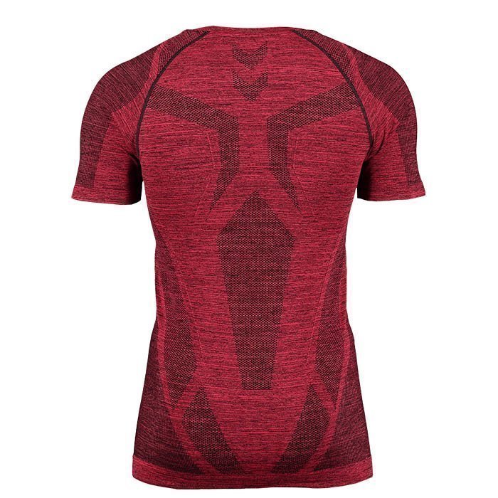 Hummel Joe Seamless SS Tee Scarlet Melange