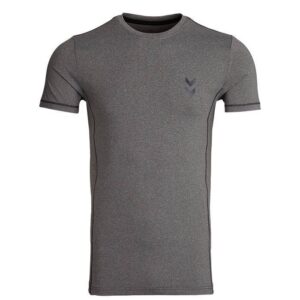 Hummel Phil SS Tee Dark Grey Melange XL