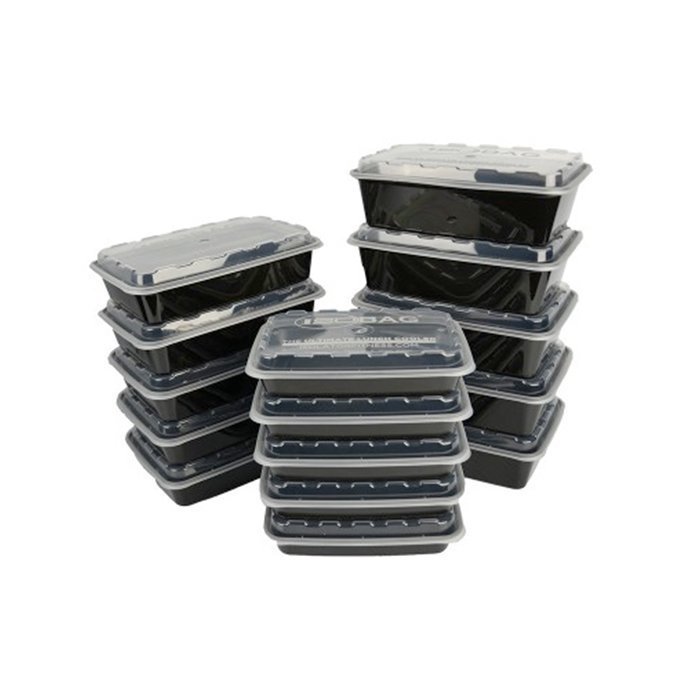 Isobag Iso Meal Prep Container 473 ml Black
