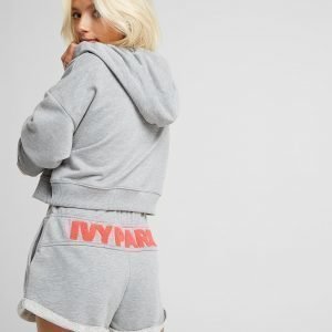 Ivy Park Chenille Logo Shortsit Harmaa