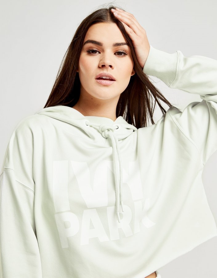 Ivy Park Crop Huppari Mint / White - Urheilukauppa24.fi