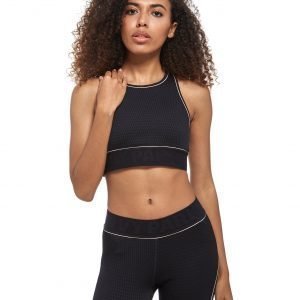 Ivy Park Fishnet Crop Top Musta