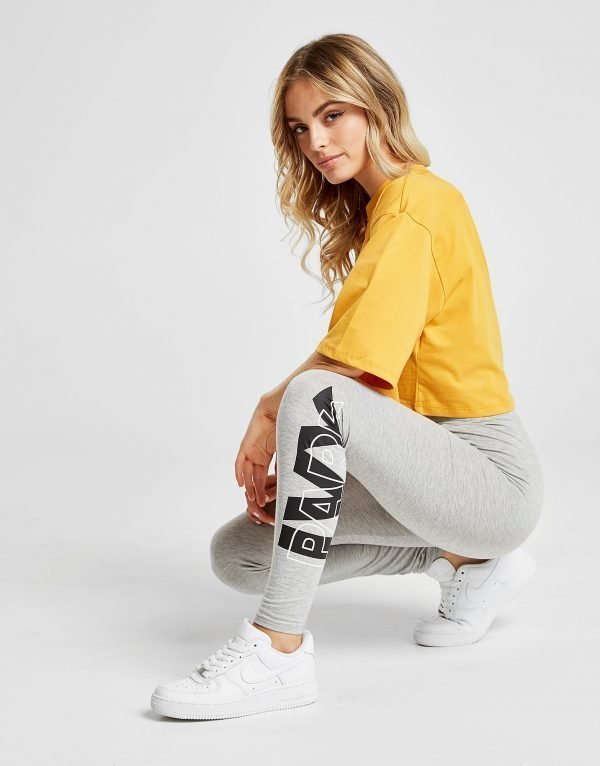 Ivy Park Layer Logo Leggings Harmaa