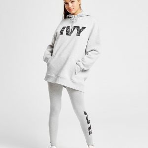 Ivy Park Layer Logo Overhead Huppari Harmaa