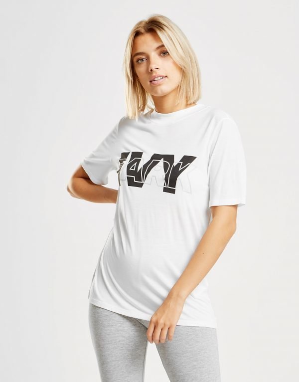 Ivy Park Layer Logo Slim T-Shirt Valkoinen