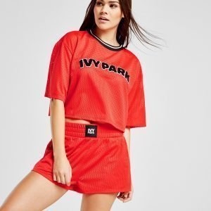 Ivy Park Mesh Logo Shortsit Punainen