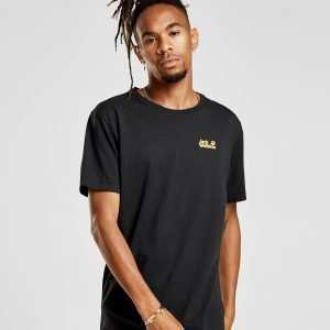 Jack Wolfskin Essential Short Sleeve T-Shirt Musta